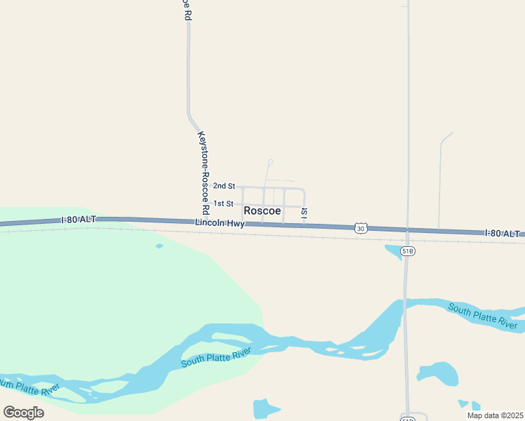 map of restaurants, bars, coffee shops, grocery stores, and more near in Roscoe
