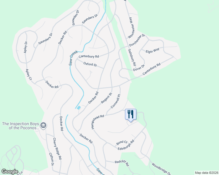map of restaurants, bars, coffee shops, grocery stores, and more near 759 Saw Creek Estate in Pike County