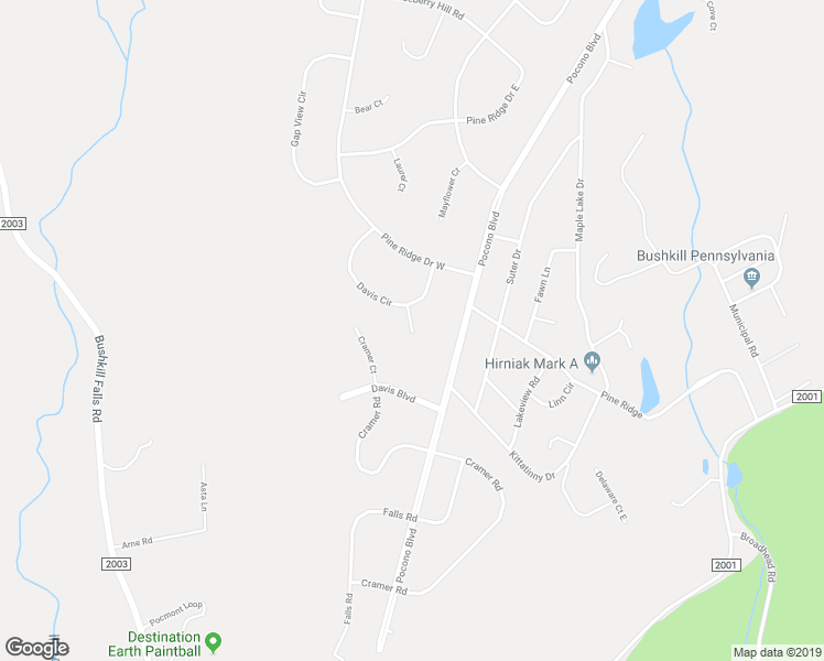 map of restaurants, bars, coffee shops, grocery stores, and more near Messerle Court in Pike County