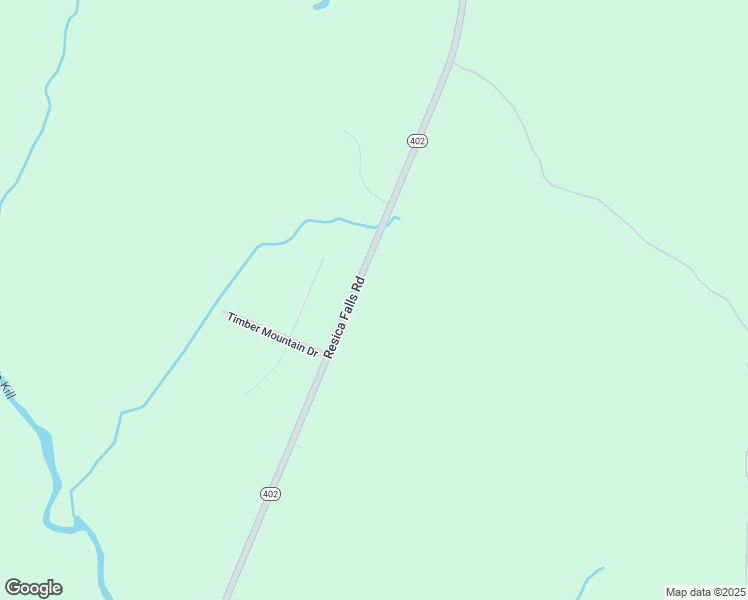 map of restaurants, bars, coffee shops, grocery stores, and more near 1368 Resica Falls Road in East Stroudsburg