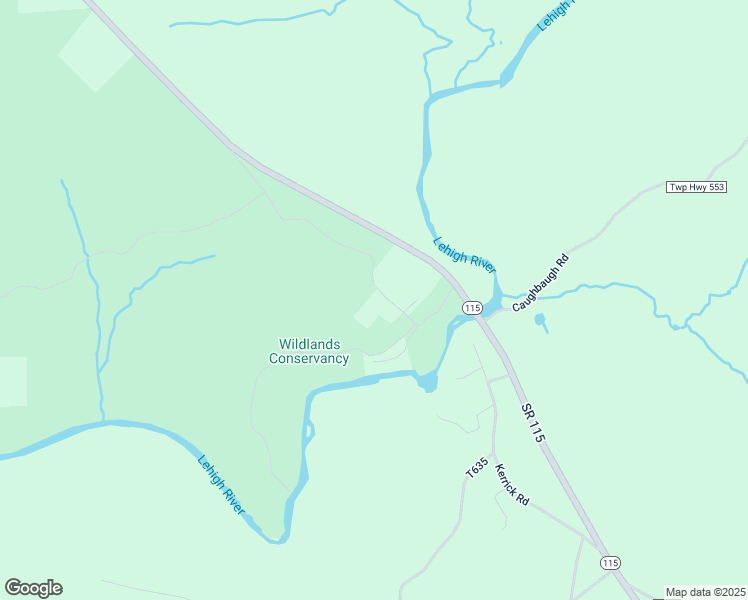 map of restaurants, bars, coffee shops, grocery stores, and more near 103 Stoddartsville Road in Blakeslee