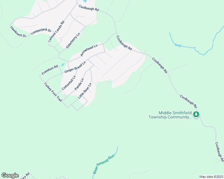 map of restaurants, bars, coffee shops, grocery stores, and more near 23 Flagstone Lane in East Stroudsburg