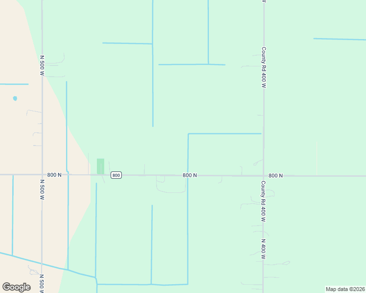 map of restaurants, bars, coffee shops, grocery stores, and more near 4502 County Road 800 in Wheatfield