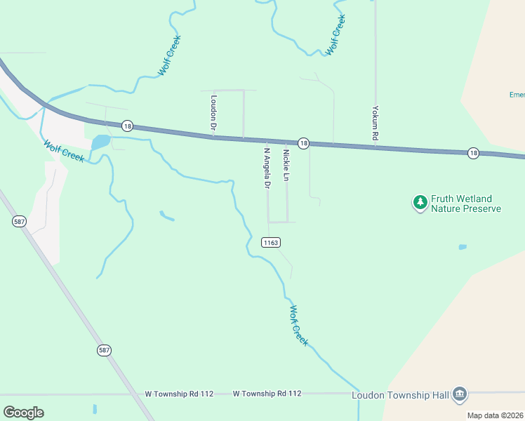 map of restaurants, bars, coffee shops, grocery stores, and more near 562 North Angela Drive in Fostoria