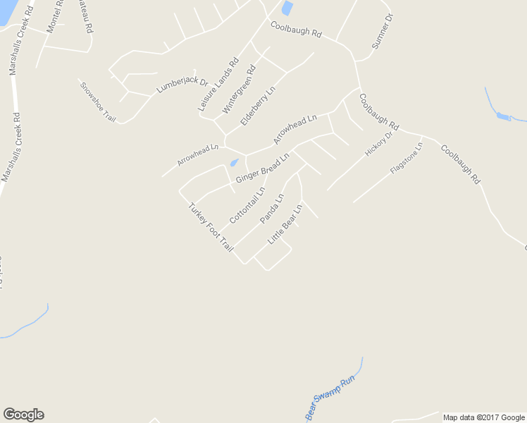 map of restaurants, bars, coffee shops, grocery stores, and more near 5946 Panda Lane in East Stroudsburg