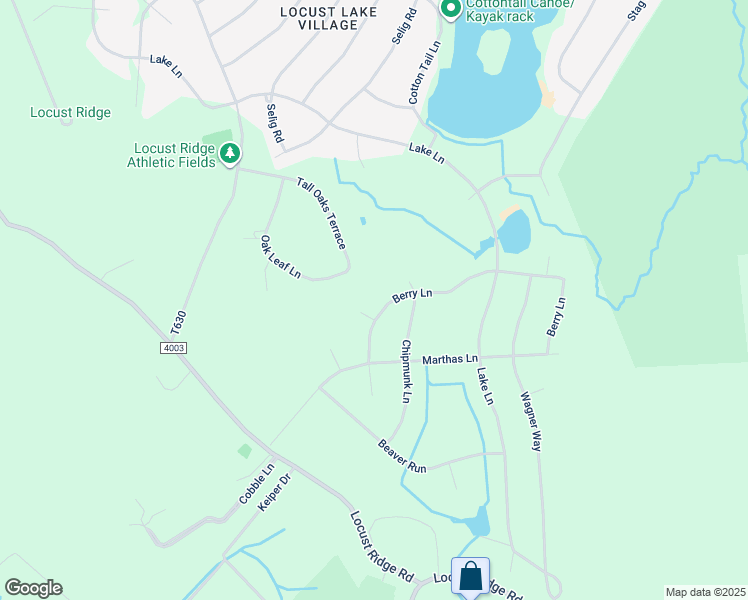 map of restaurants, bars, coffee shops, grocery stores, and more near 392 Berry Lane in Monroe County