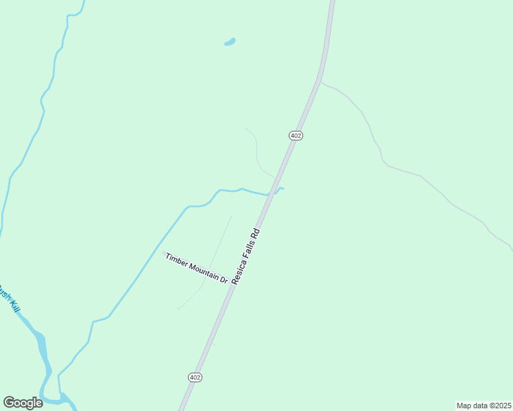 map of restaurants, bars, coffee shops, grocery stores, and more near 1379 Resica Falls Road in East Stroudsburg