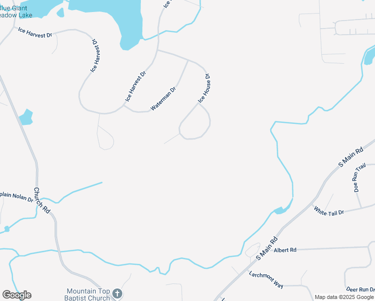 map of restaurants, bars, coffee shops, grocery stores, and more near 722 Ice House Drive in Mountain Top