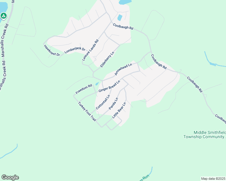 map of restaurants, bars, coffee shops, grocery stores, and more near 5803 Cottontail Lane in East Stroudsburg