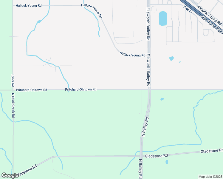 map of restaurants, bars, coffee shops, grocery stores, and more near 2640 Pritchard-Ohltown Road in Warren