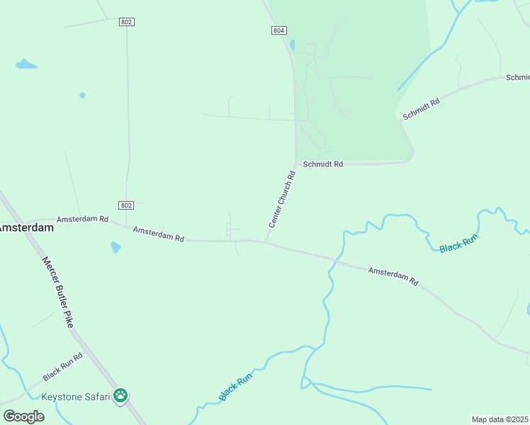 map of restaurants, bars, coffee shops, grocery stores, and more near 15 Center Church Road in Grove City