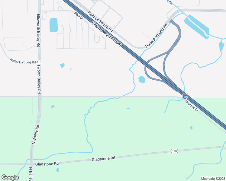 map of restaurants, bars, coffee shops, grocery stores, and more near 3030 Mahoning-Trumbull in Warren