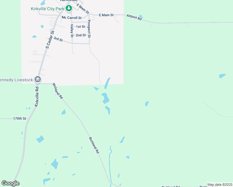 map of restaurants, bars, coffee shops, grocery stores, and more near in Kirkville