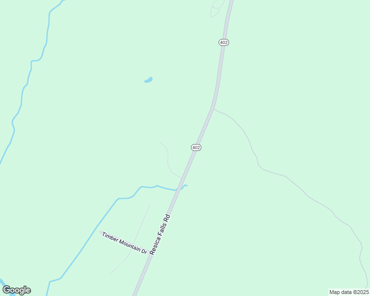 map of restaurants, bars, coffee shops, grocery stores, and more near 1417 Resica Falls Road in East Stroudsburg