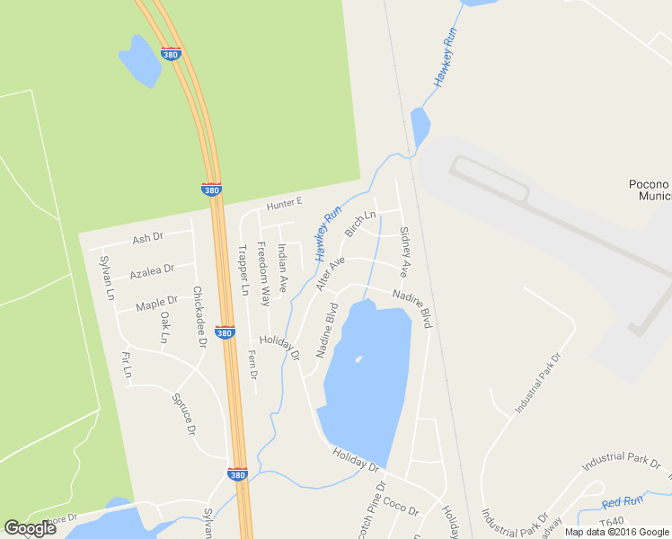map of restaurants, bars, coffee shops, grocery stores, and more near 441 Alter Avenue in Pocono Summit