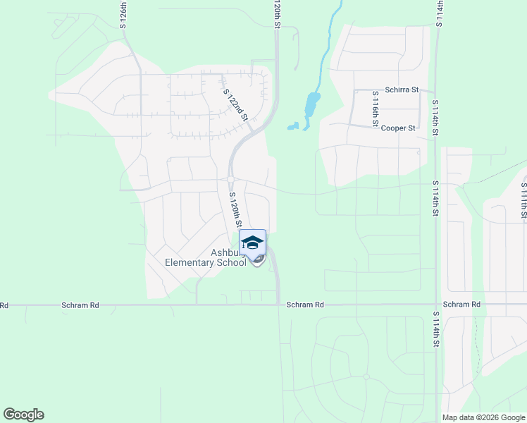map of restaurants, bars, coffee shops, grocery stores, and more near 11710 S 119th Ave in Papillion