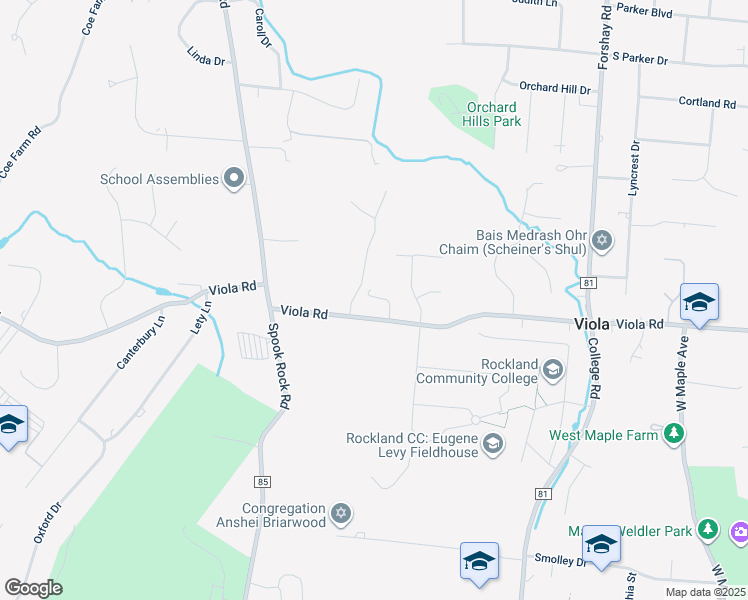 map of restaurants, bars, coffee shops, grocery stores, and more near 4 Sycamore Lane in Montebello
