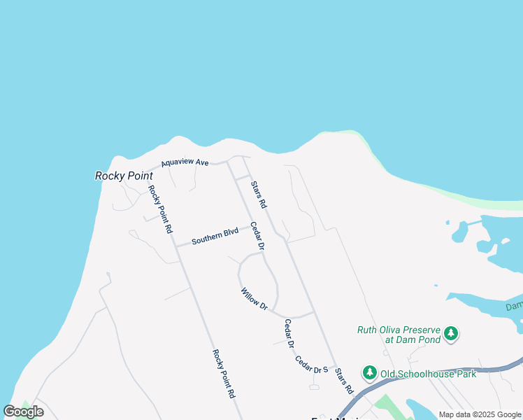 map of restaurants, bars, coffee shops, grocery stores, and more near 3575 Stars Road in East Marion