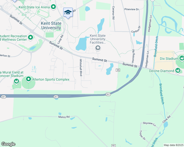 map of restaurants, bars, coffee shops, grocery stores, and more near 910 Hickory Mills Circle in Kent