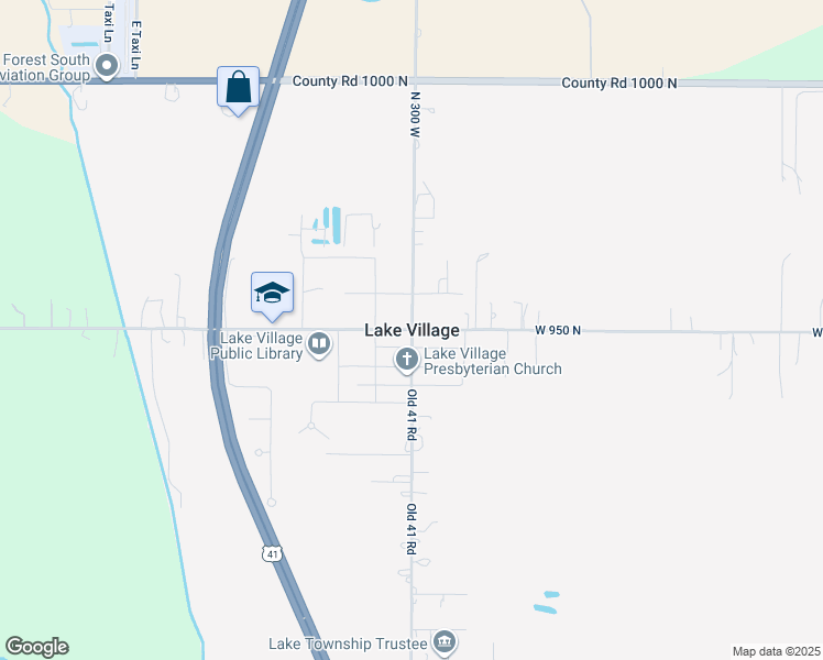 map of restaurants, bars, coffee shops, grocery stores, and more near in Lake Village