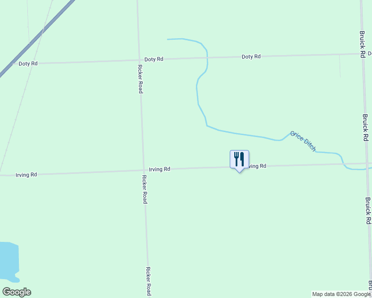 map of restaurants, bars, coffee shops, grocery stores, and more near 12401 Irving Road in New Haven