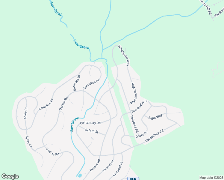 map of restaurants, bars, coffee shops, grocery stores, and more near 221 Saw Creek Estate in Bushkill