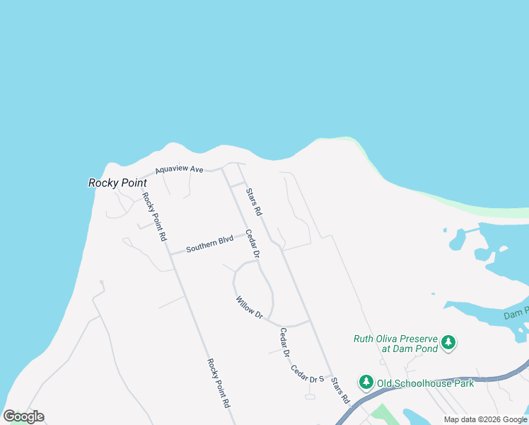 map of restaurants, bars, coffee shops, grocery stores, and more near 3550 Stars Road in East Marion