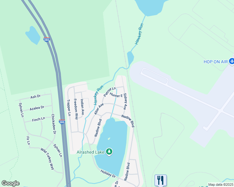 map of restaurants, bars, coffee shops, grocery stores, and more near 512 Marmet Lane in Pocono Summit