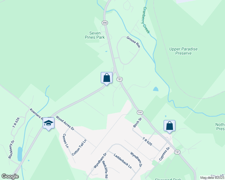 map of restaurants, bars, coffee shops, grocery stores, and more near 116 Winesap Lane in Cresco