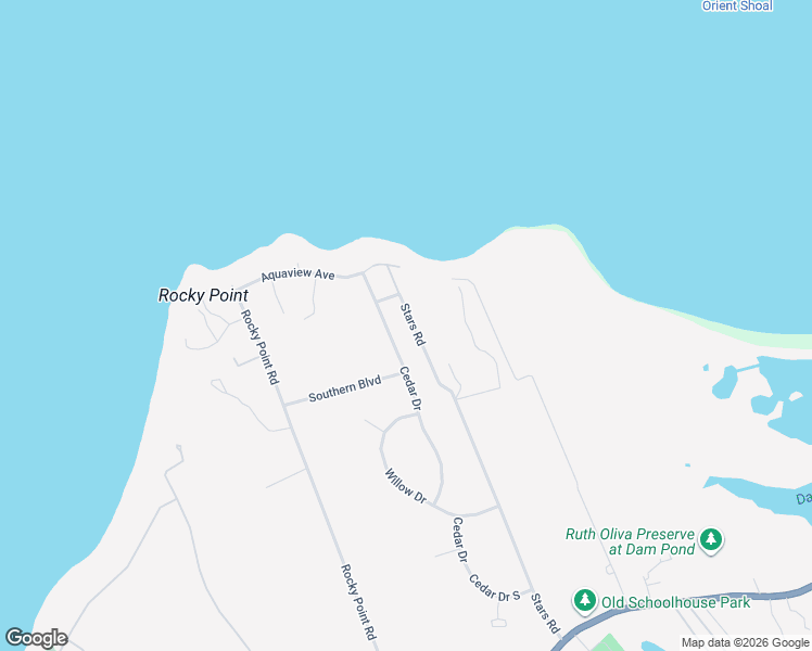 map of restaurants, bars, coffee shops, grocery stores, and more near 3575 Stars Road in East Marion