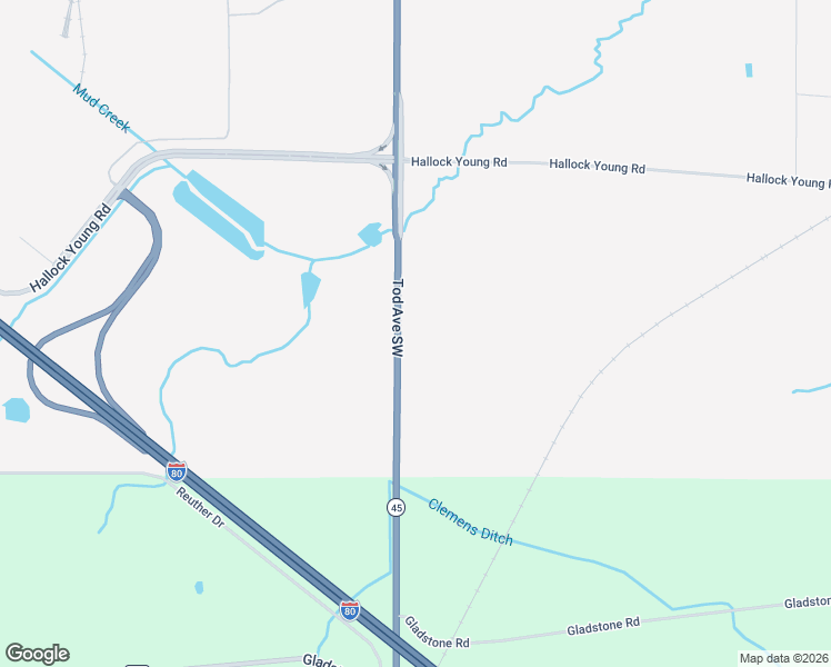 map of restaurants, bars, coffee shops, grocery stores, and more near 8537 Ohio 45 in Warren