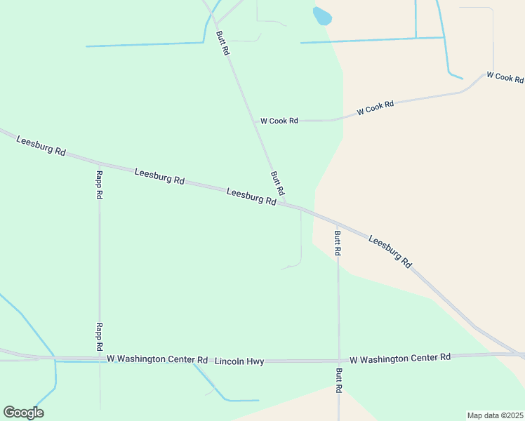 map of restaurants, bars, coffee shops, grocery stores, and more near 13601 Leesburg Road in Fort Wayne