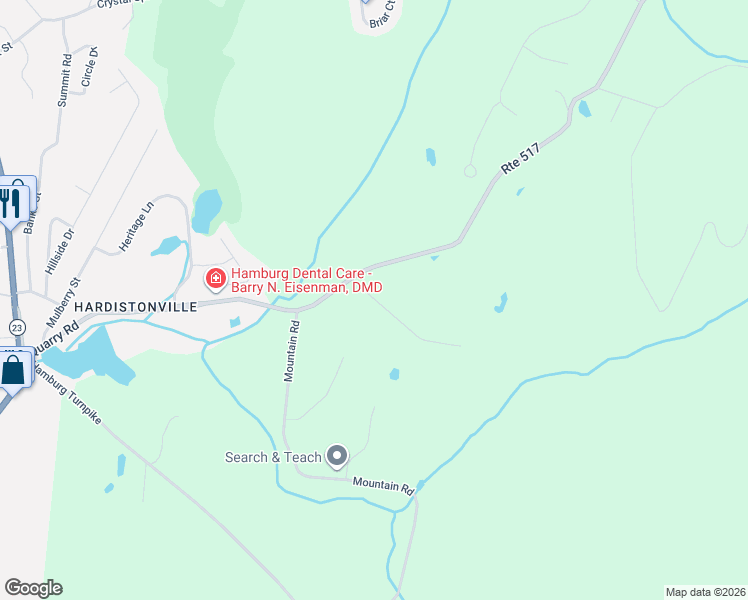 map of restaurants, bars, coffee shops, grocery stores, and more near 4366 Rudetown Road in Hamburg