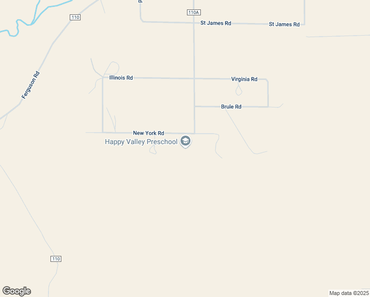 map of restaurants, bars, coffee shops, grocery stores, and more near 1047 New York Road in Cheyenne