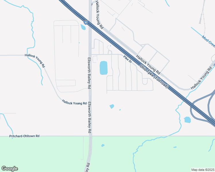 map of restaurants, bars, coffee shops, grocery stores, and more near 3529 Ellsworth Bailey Road in Warren