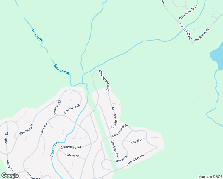 map of restaurants, bars, coffee shops, grocery stores, and more near 1090 Winchester Way in Bushkill