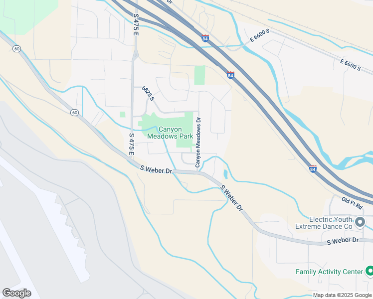 map of restaurants, bars, coffee shops, grocery stores, and more near 640 East Old Post Office Road South in South Weber
