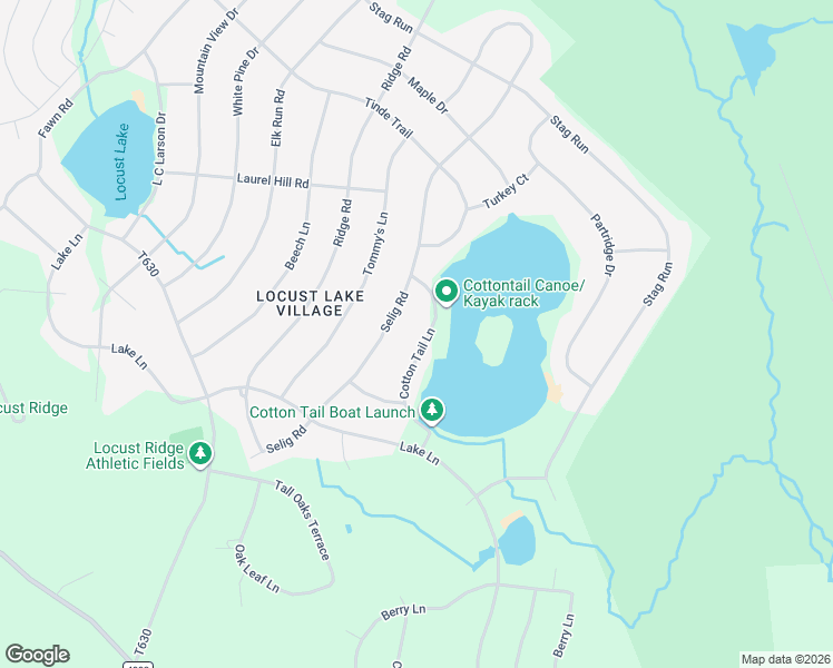map of restaurants, bars, coffee shops, grocery stores, and more near 505 Selig Road in Tobyhanna