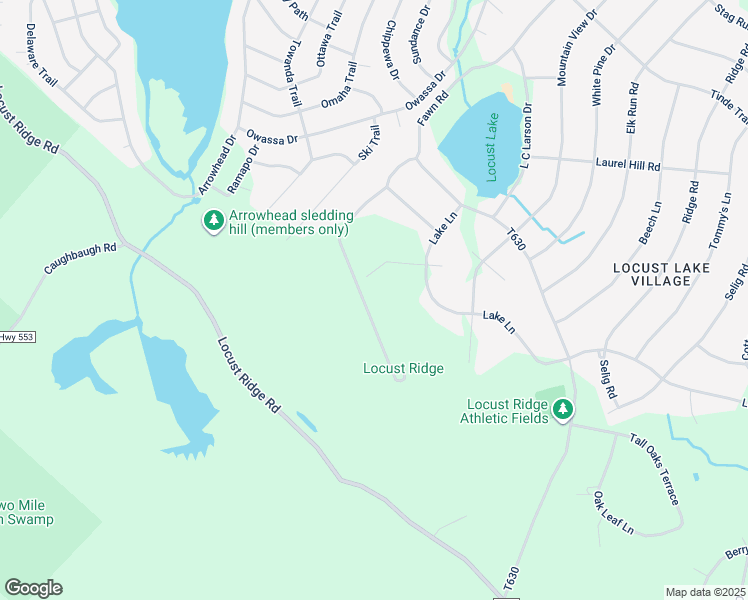 map of restaurants, bars, coffee shops, grocery stores, and more near 377 Fawn Road in Monroe County