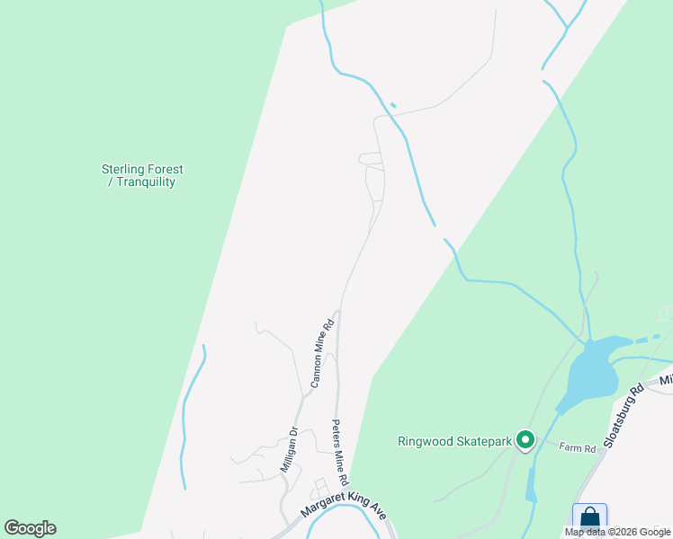 map of restaurants, bars, coffee shops, grocery stores, and more near 117 Peters Mine Road in Ringwood