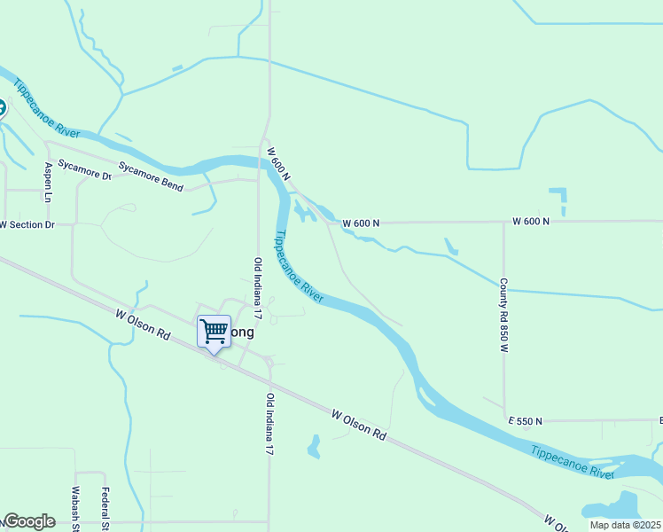 map of restaurants, bars, coffee shops, grocery stores, and more near 8784 Francis Street in Culver