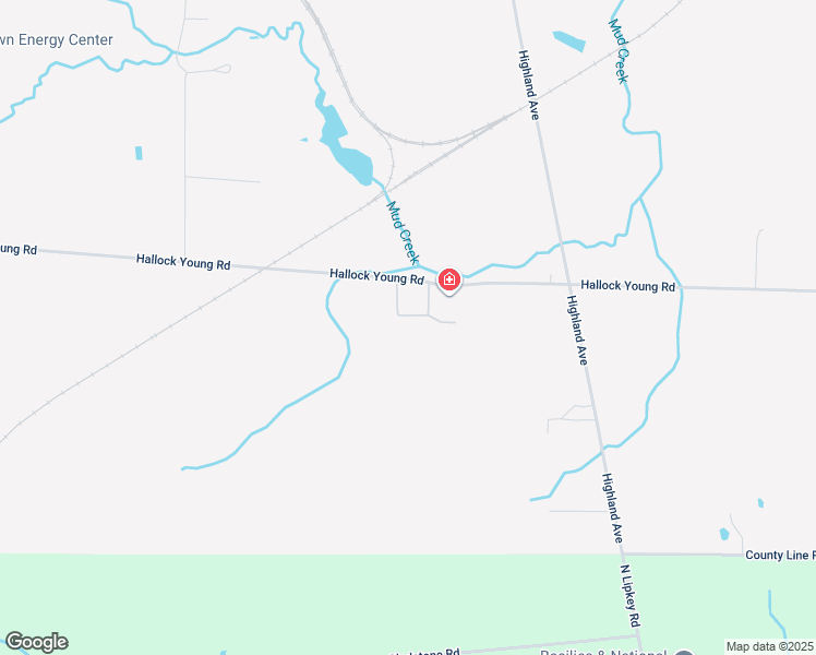 map of restaurants, bars, coffee shops, grocery stores, and more near 1001 Hallock Young Road in Warren