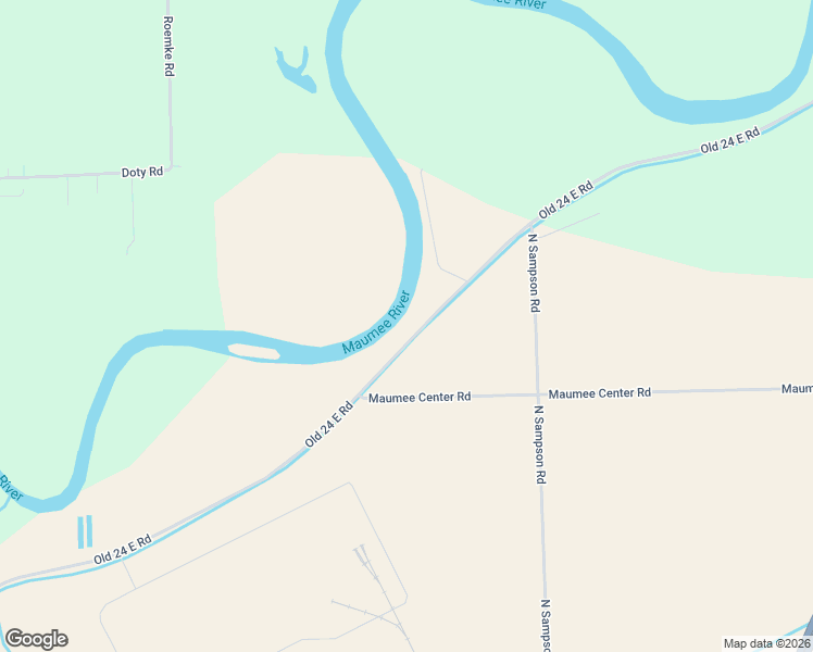 map of restaurants, bars, coffee shops, grocery stores, and more near 19240-19244 Old US 24 in Woodburn