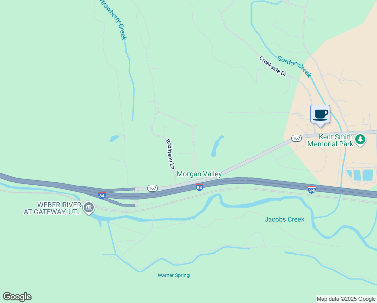 map of restaurants, bars, coffee shops, grocery stores, and more near 5666 Monte Verde Drive in Morgan