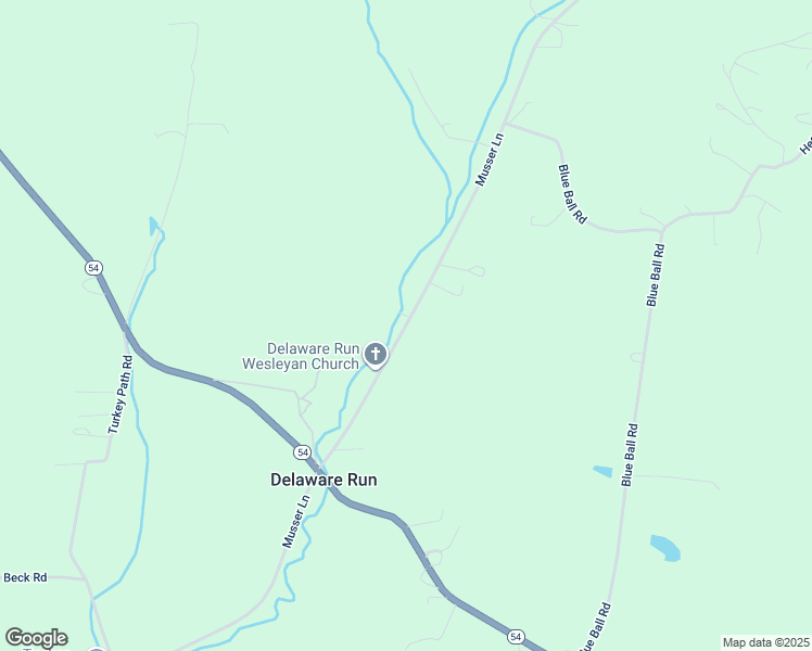 map of restaurants, bars, coffee shops, grocery stores, and more near Musser Lane in Watsontown