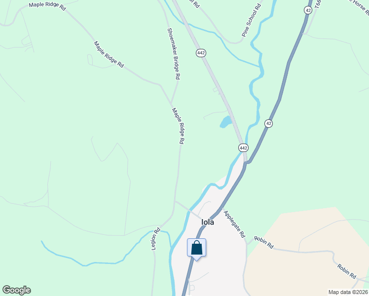 map of restaurants, bars, coffee shops, grocery stores, and more near 70 Maple Ridge Rd in Millville