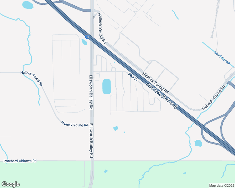 map of restaurants, bars, coffee shops, grocery stores, and more near 3037-3055 Robinwood Drive in Warren