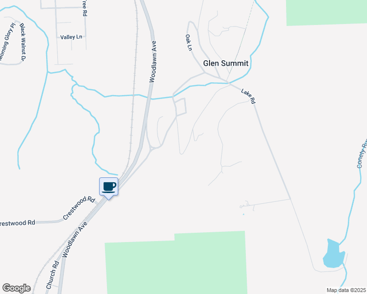 map of restaurants, bars, coffee shops, grocery stores, and more near 490 Glenside Road in Mountain Top