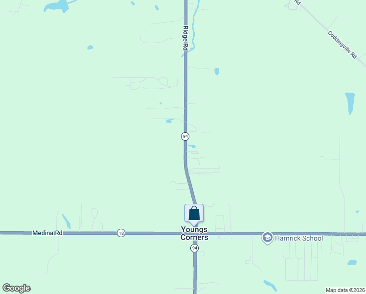 map of restaurants, bars, coffee shops, grocery stores, and more near 4783 Ridge Road in Wadsworth