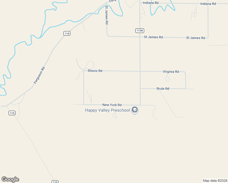 map of restaurants, bars, coffee shops, grocery stores, and more near 1032 New York Road in Cheyenne